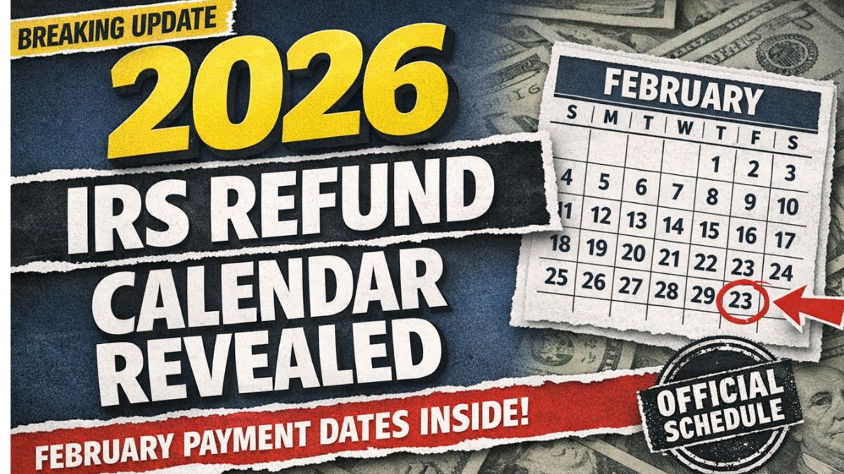 2026 IRS Refund Calendar Revealed