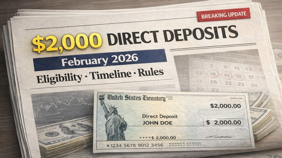 Direct Deposits in February 2026