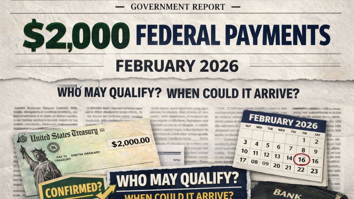 Federal Government Payments for February 2026