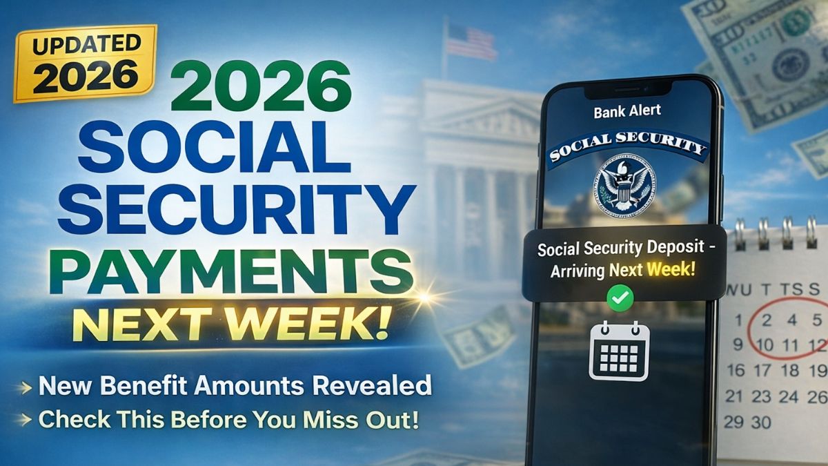 First 2026 Social Security Payments Arrive Next Week