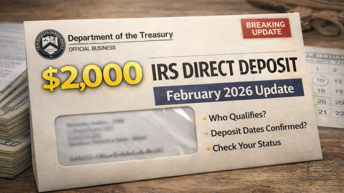 IRS $2000 Direct Deposit for February 2026