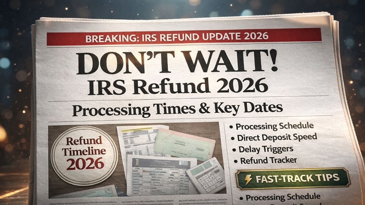 IRS Tax Refund 2026