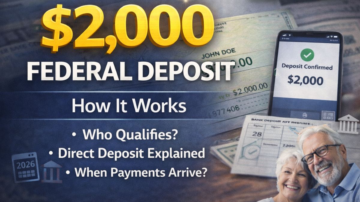 Understanding the $2000 Federal Direct Deposit and How It Works